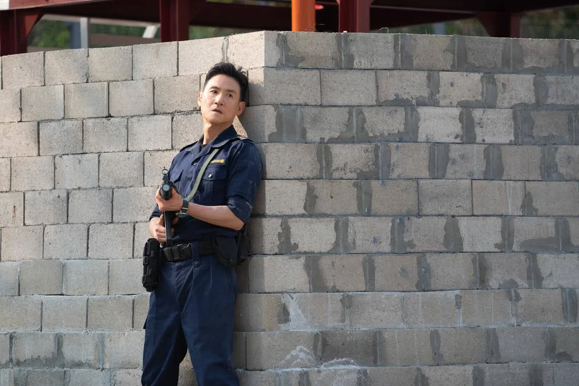 Jacky Cheung in Customs Frontline.