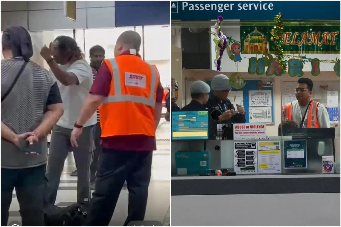 SMRT said an argument occurred between a passenger and one of its bus drivers due to a misunderstanding during the bus journey.