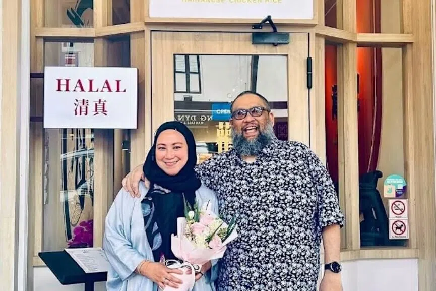 Local celebrity couple Sheikh Haikel and his wife Anna Belle Francis opened the restaurant in North Bridge Road in 2024.
