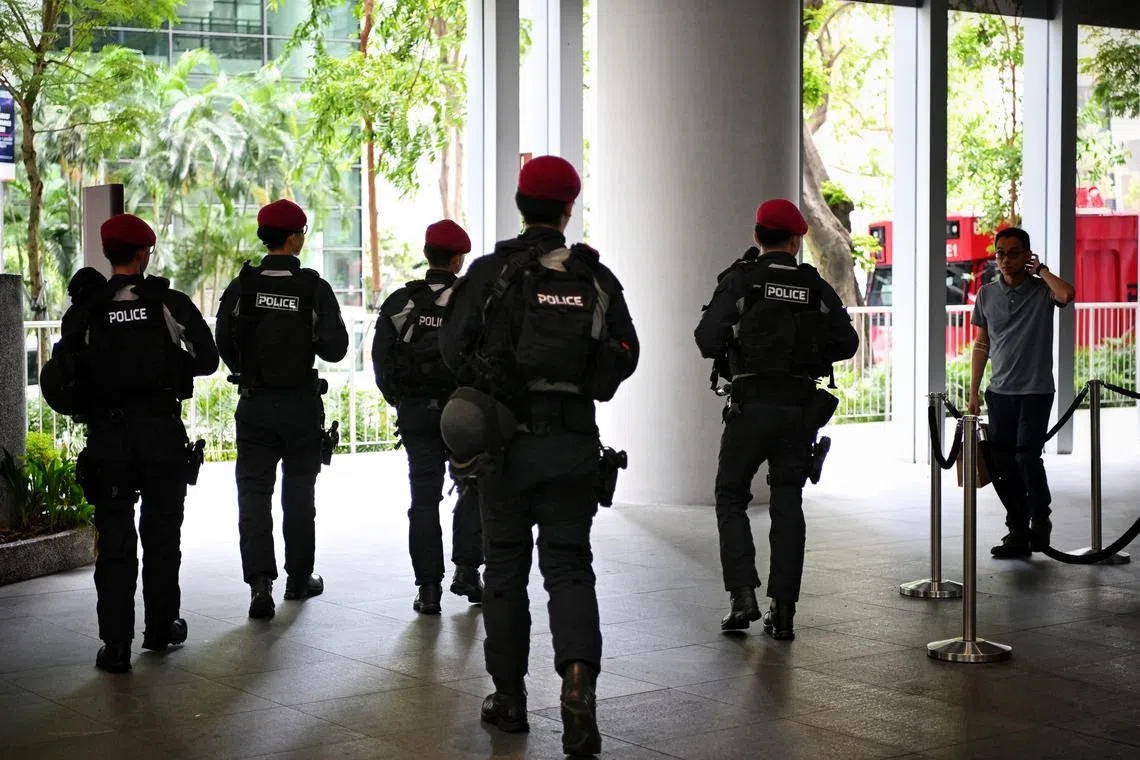 The public is advised to be vigilant and to report suspicious persons and activities to the police immediately.