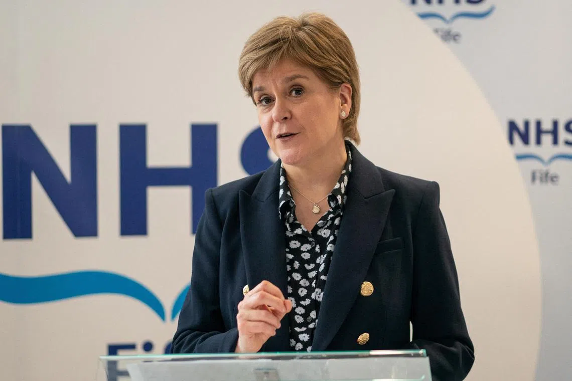 Former first minister Nicola Sturgeon had unexpectedly quit the Scottish National Party earlier this year.