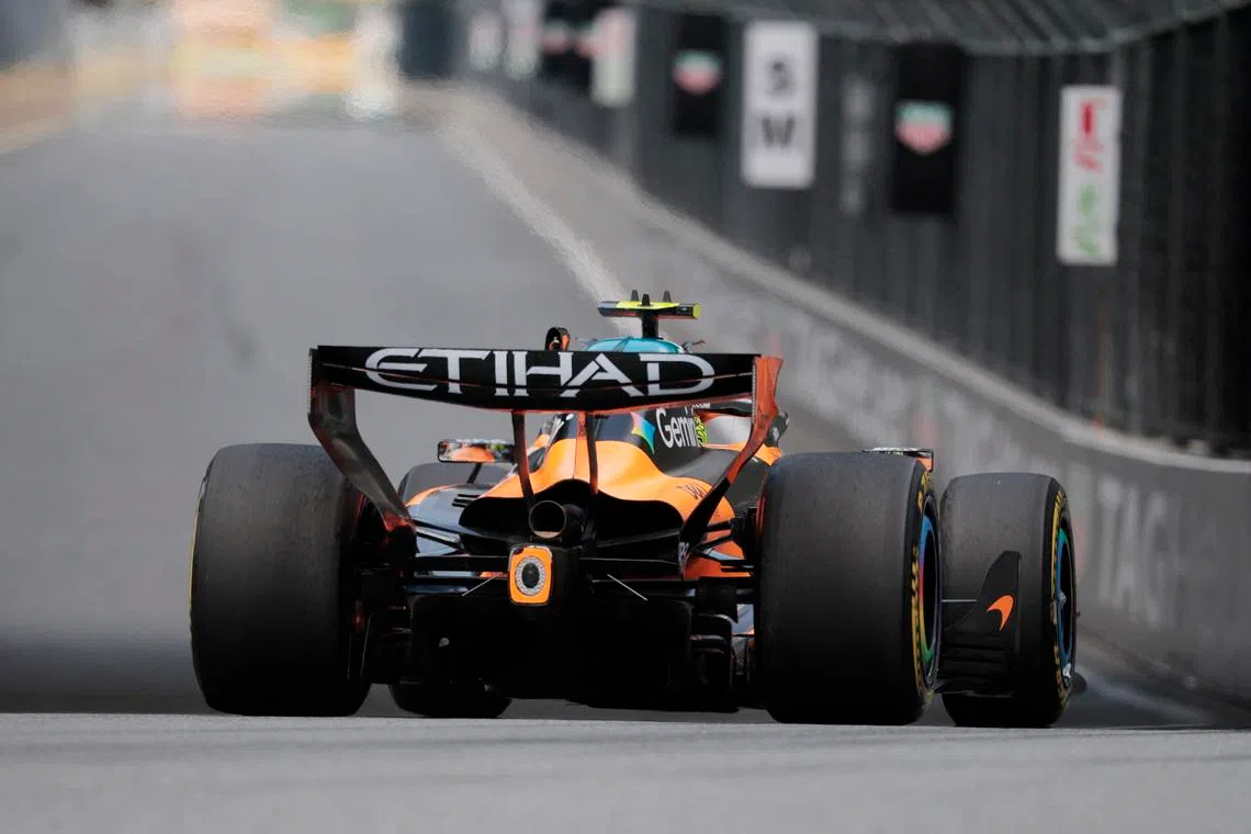Norris wins Miami sprint in McLaren one-two, Antonelli demoted