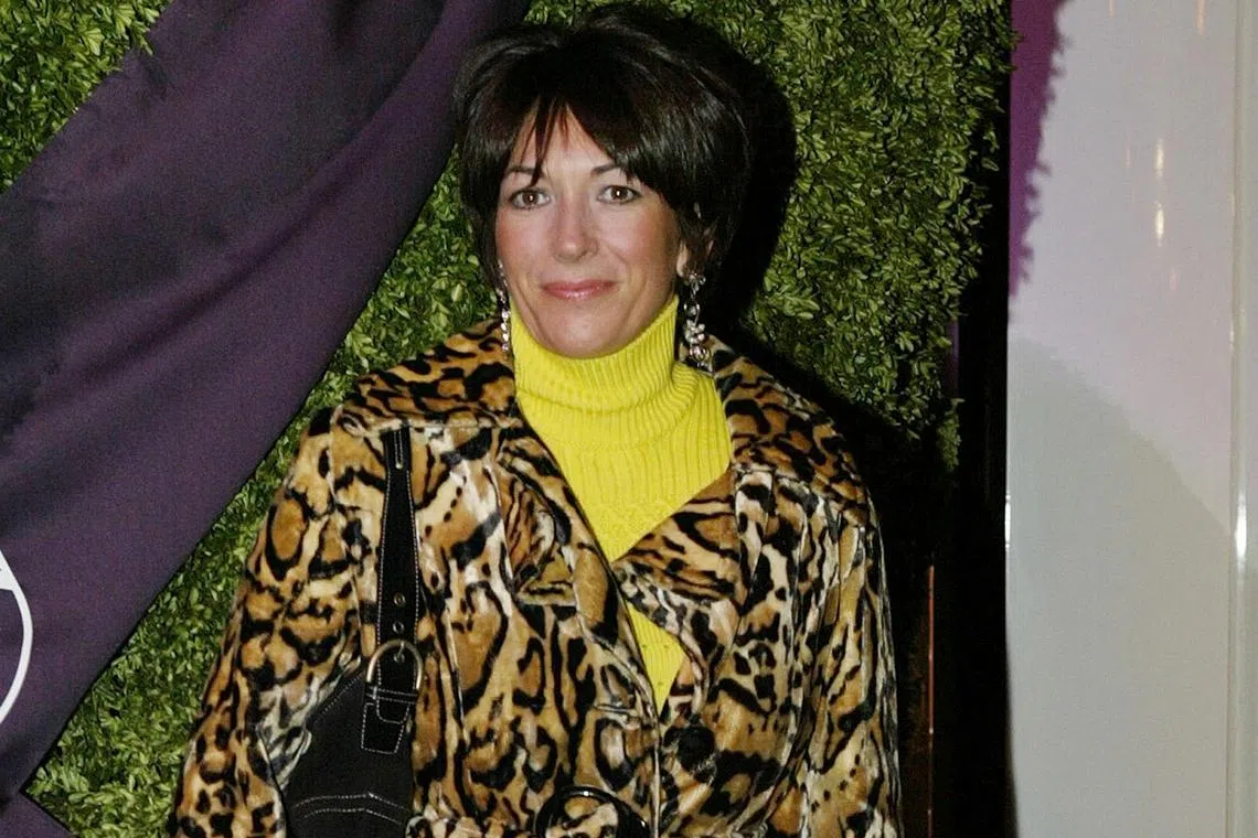 Socialite Ghislane Maxwell was convicted in Dec 2021 of recruiting and grooming young girls to be sexually abused by Epstein.