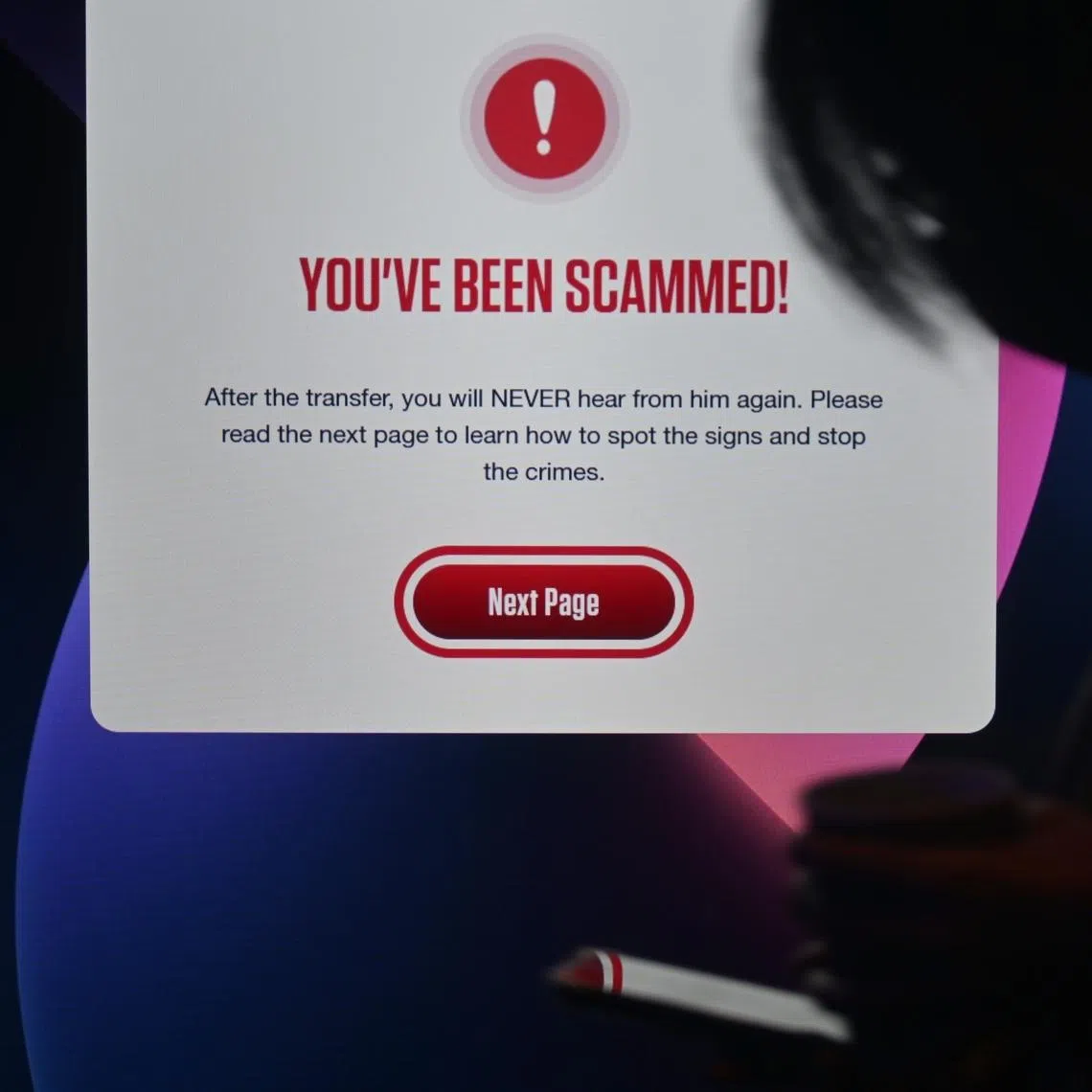 A total of 136 men and 85 women are believed to be involved in more than 1,080 cases of scams.