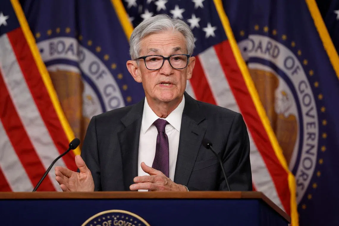 US Federal Reserve chair Jerome Powell revived a once-abandoned term to say the inflationary impact of tariffs is likely to be transitory.