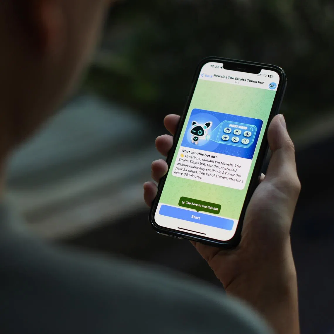 Telegram bot Newsie delivers to subscribers five most-read articles on different topics.