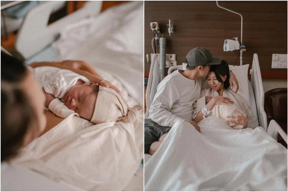 Influencer Melissa Koh shared the birth of her son, Oliver Elias Chen, on her Instagram on Friday.