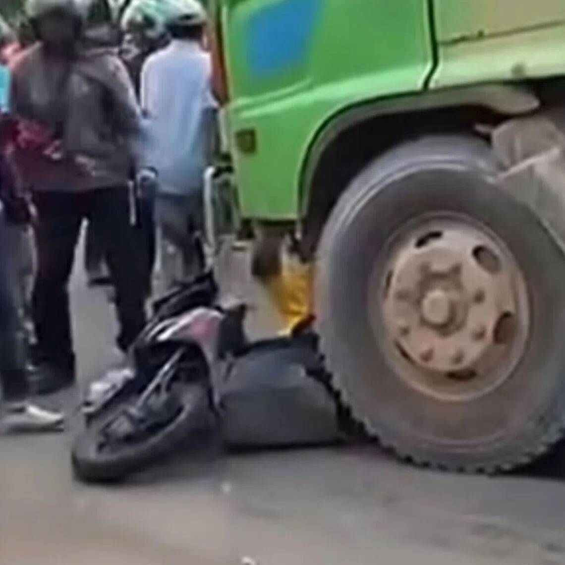 The man reportedly died from his injuries at the scene.