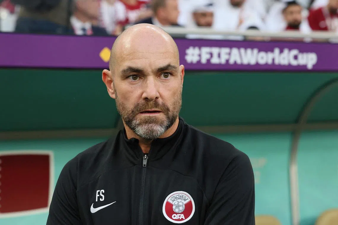 National coach Felix Sanchez is out after host team Qatar's dismal showing in the 2022 World Cup. 
