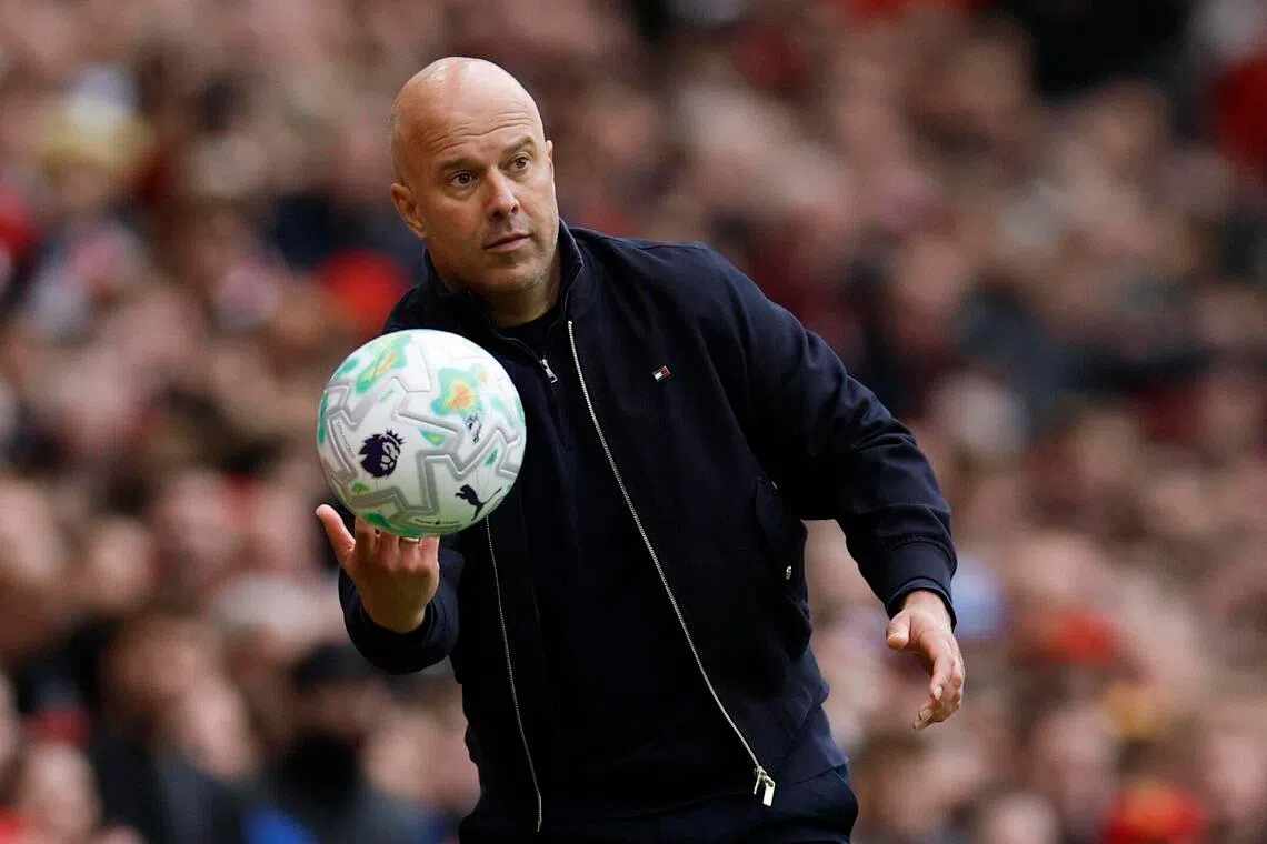 Three wins won’t silence the criticism, says Liverpool manager Arne Slot