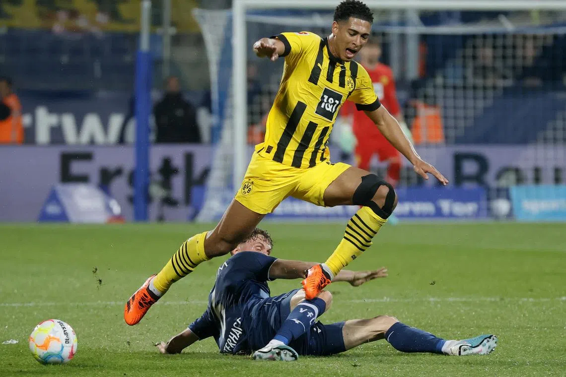 Jude Bellingham was among those playing a major role in England's run to the 2022 World Cup quarter-finals.