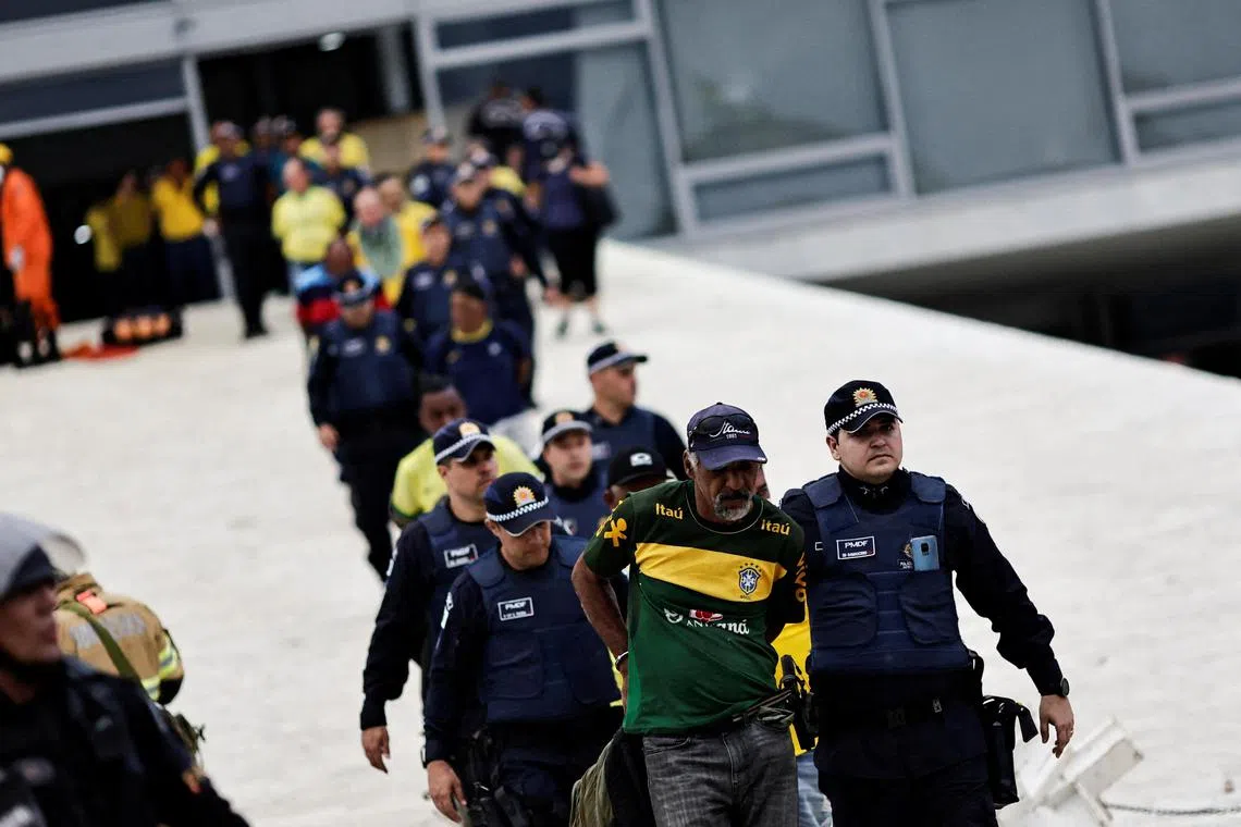 Riot police dispersed the crowd with tear gas and arrested some 1,800 protesters.