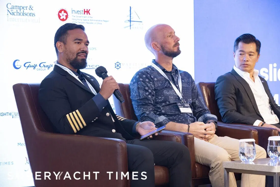 ajkhoon - Mr Tang as a guest speaker at the Asia-Pacific Superyacht Summit 2024 held in Hong Kong. 
Credit: SuperYacht Times