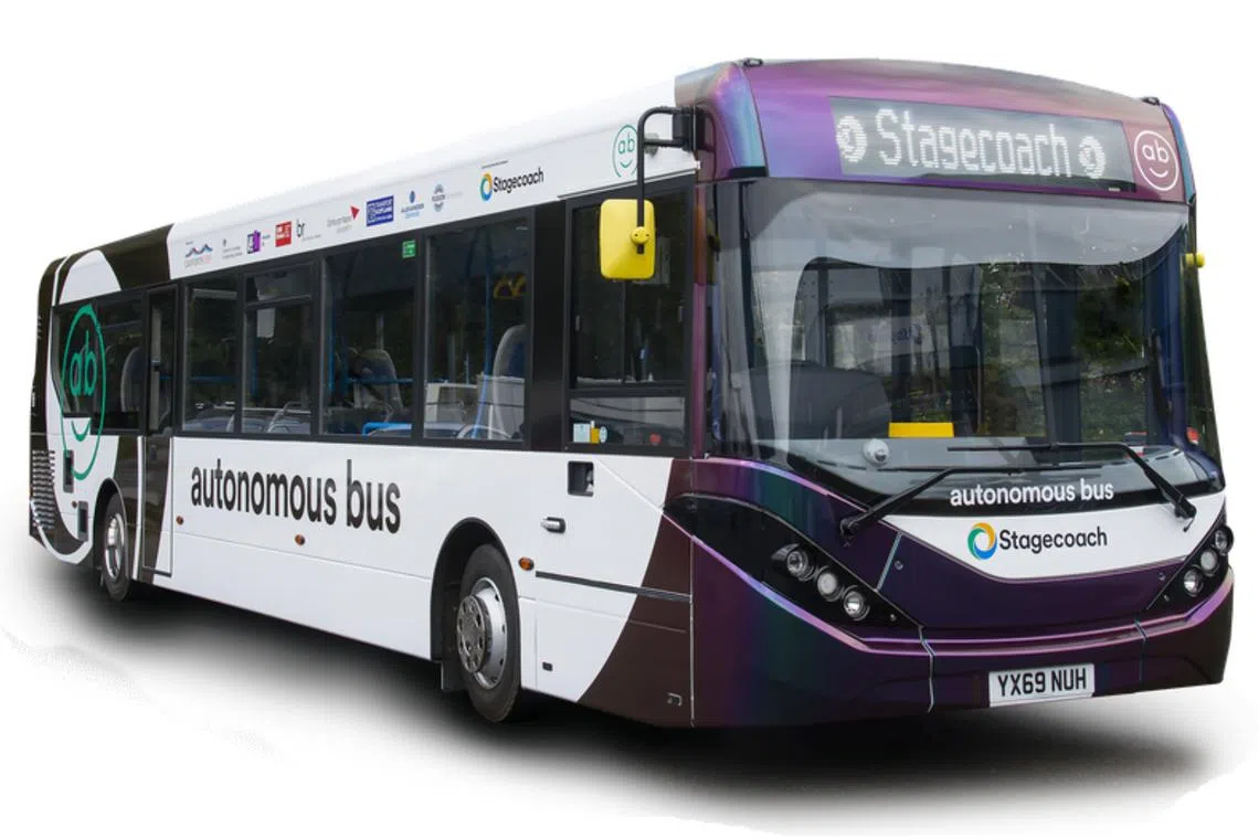 The project is also the “first registered bus service in the UK to use full-sized autonomous buses”, said the statement. 