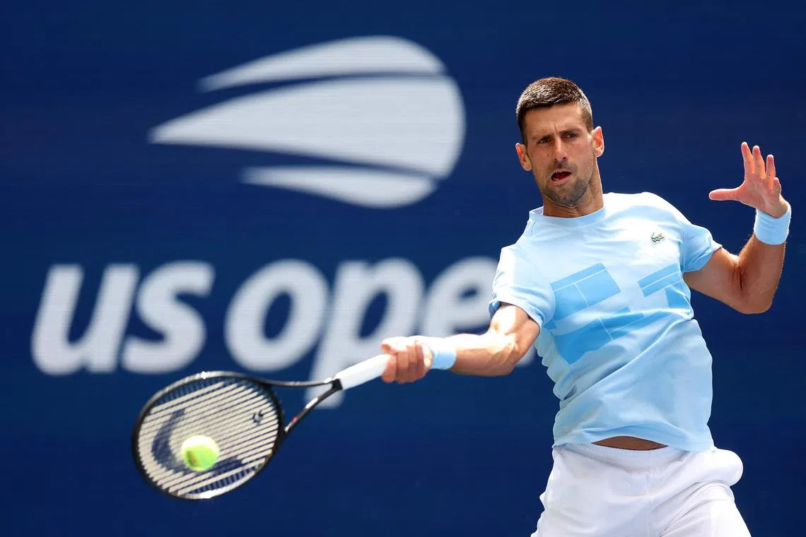 Novak Djokovic aims to win a record 25th Grand Slam.