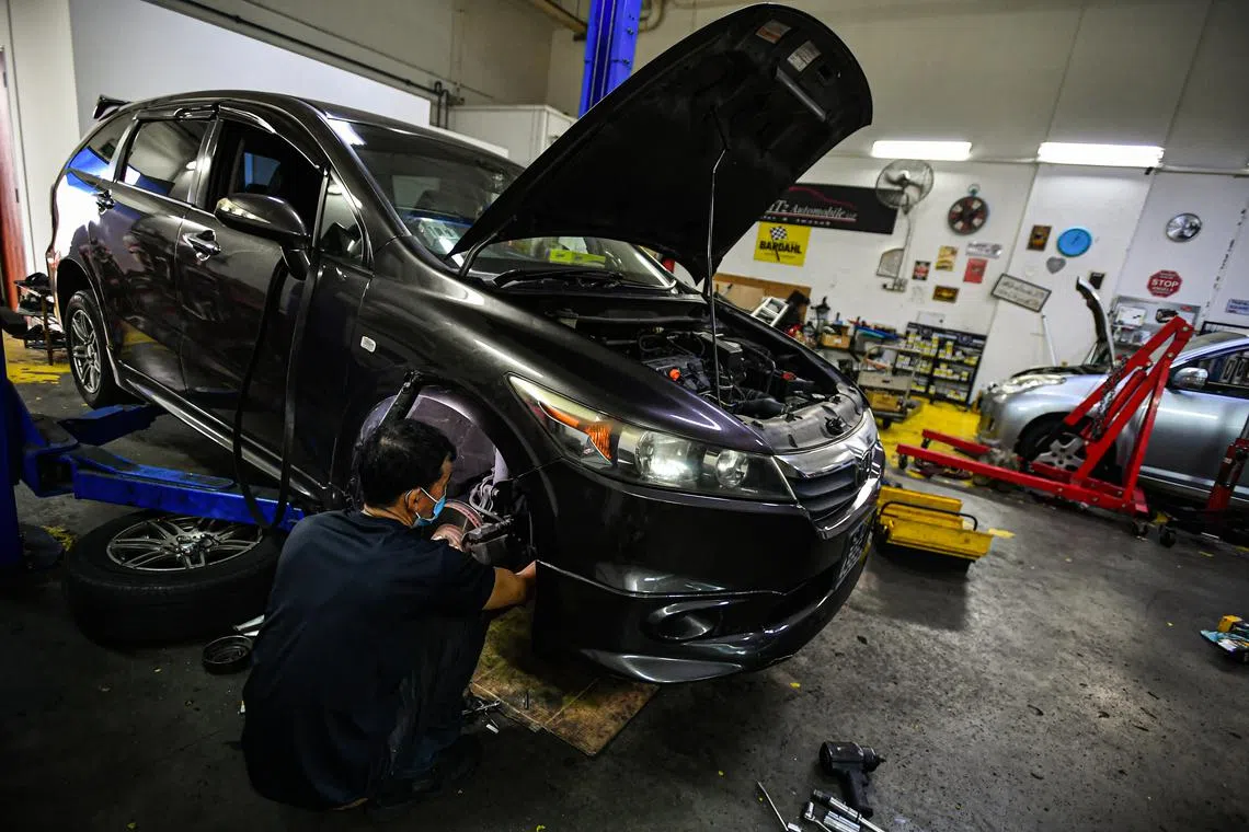 With the rising popularity of electric vehicles and ride-sharing companies, the demand for traditional car repair and maintenance is going down.