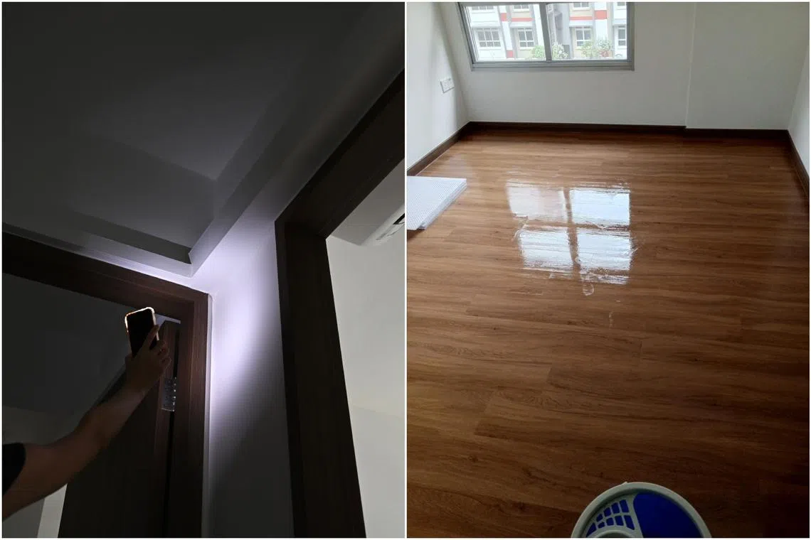 Some residents of the first three BTO projects in the new town faced condensation and leaks from their cooling systems.