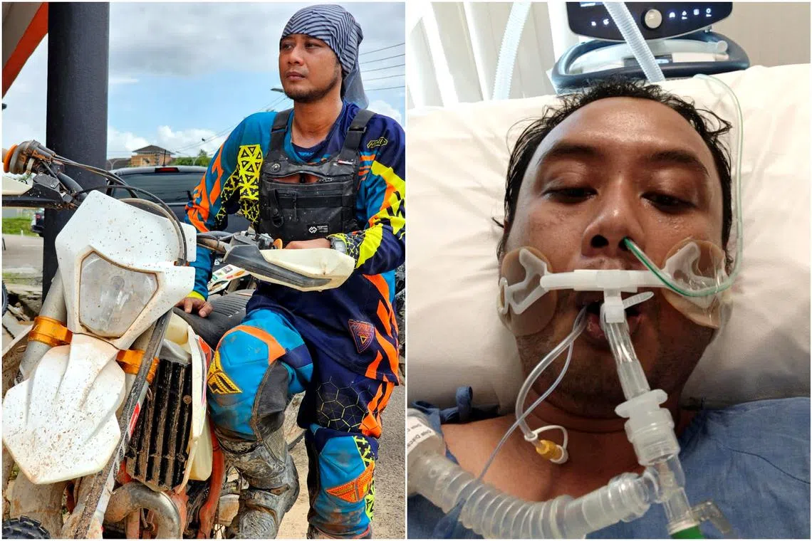 Renovation site supervisor Muhammad Dandiar Rosli, 27, has stopped smoking after his expensive lesson and is a much healthier version of himself.