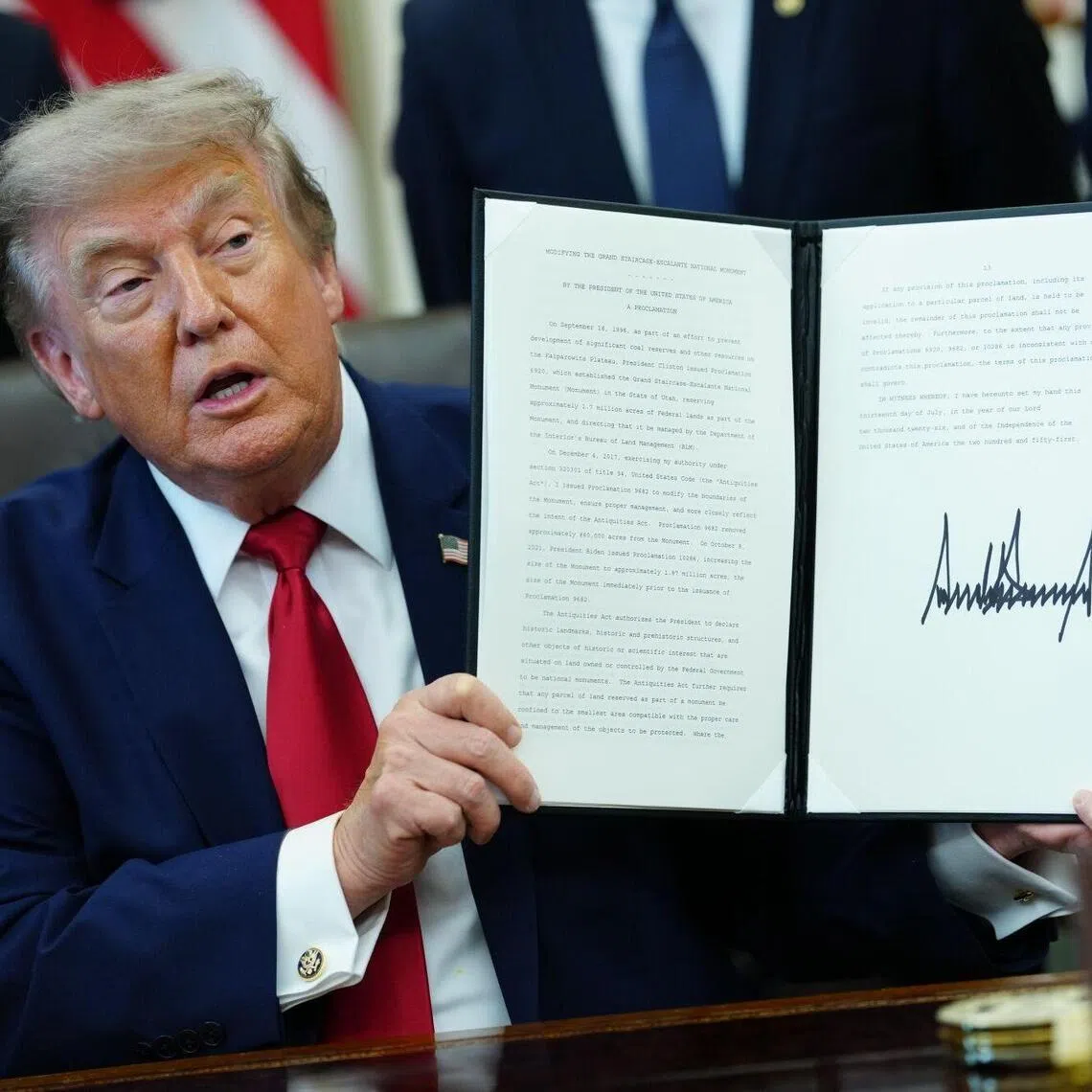 Trump in a June executive order directed US agencies to set up the collaboration.