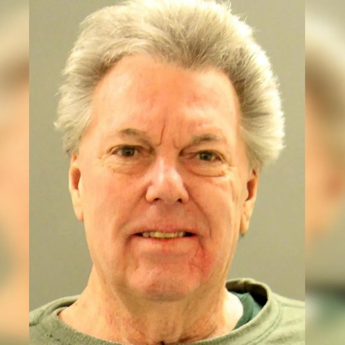 William Stevenson, 77, poses for a booking photograph after he was charged with one felony count of murder in the first degree.