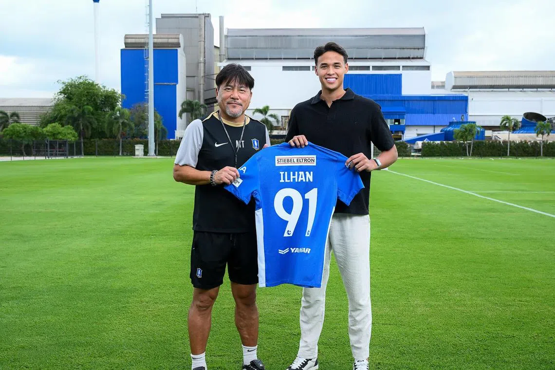 dgsoc07 - Ilhan Fandi has joined his brother Ikhsan at Thai giants BG Pathum United

credit: BG Pathum Facebook