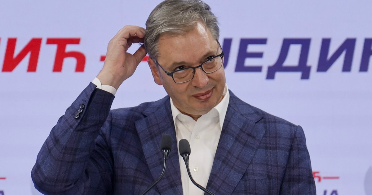 Serbia’s Aleksandar Vucic concedes defeat in historic election win for student protest movement