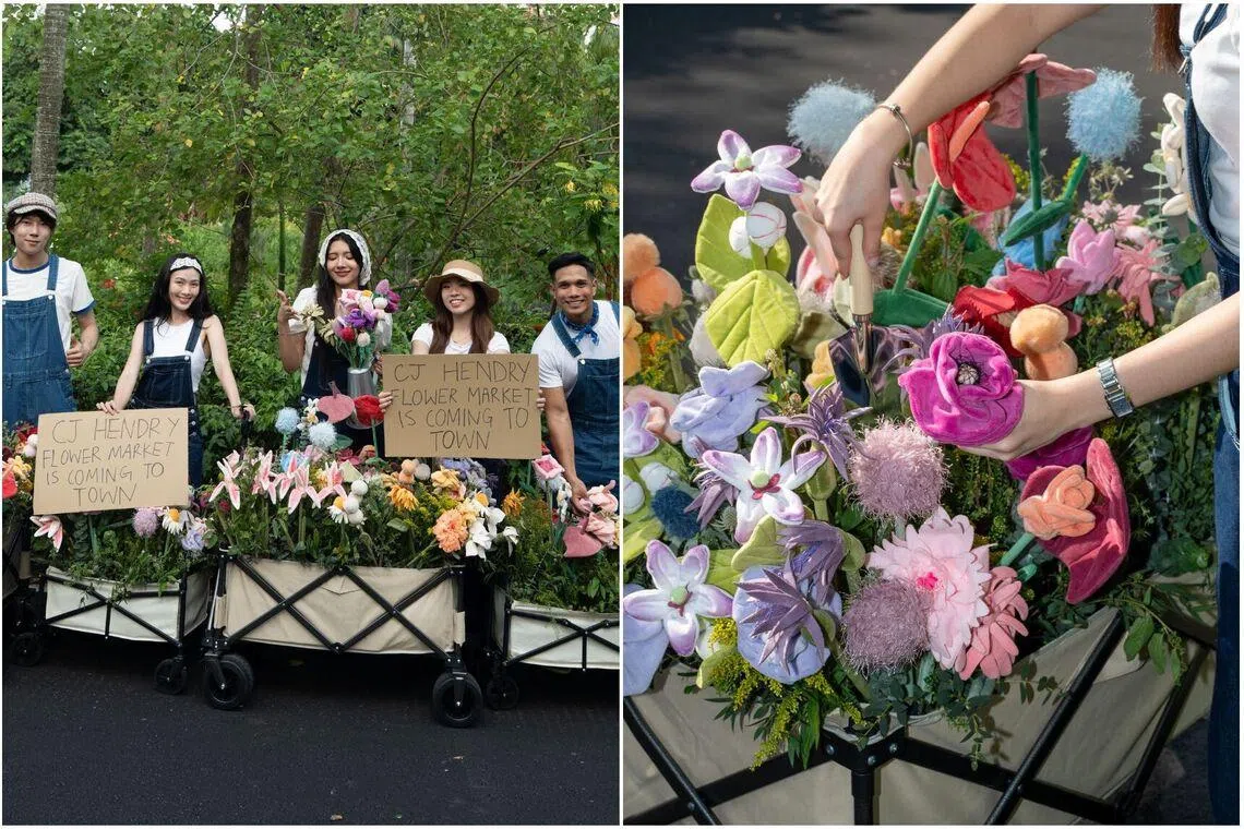 The latest edition of Flower Market, and its first in South-east Asia, will be in Singapore from June 10 to 14.