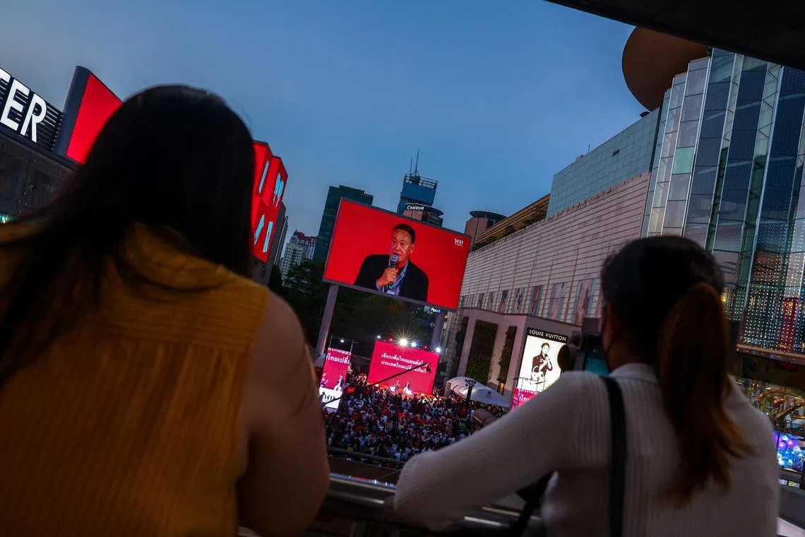 There are 3.3 million first-time voters aged 18 to 22 that Thai parties are trying to woo. 