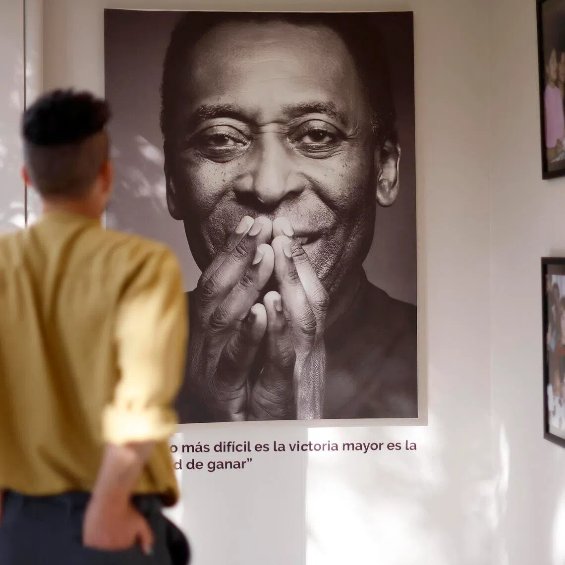 Brazilian legend Pele scored two of Brazil’s five goals in the 1958 World Cup final against host nation Sweden.