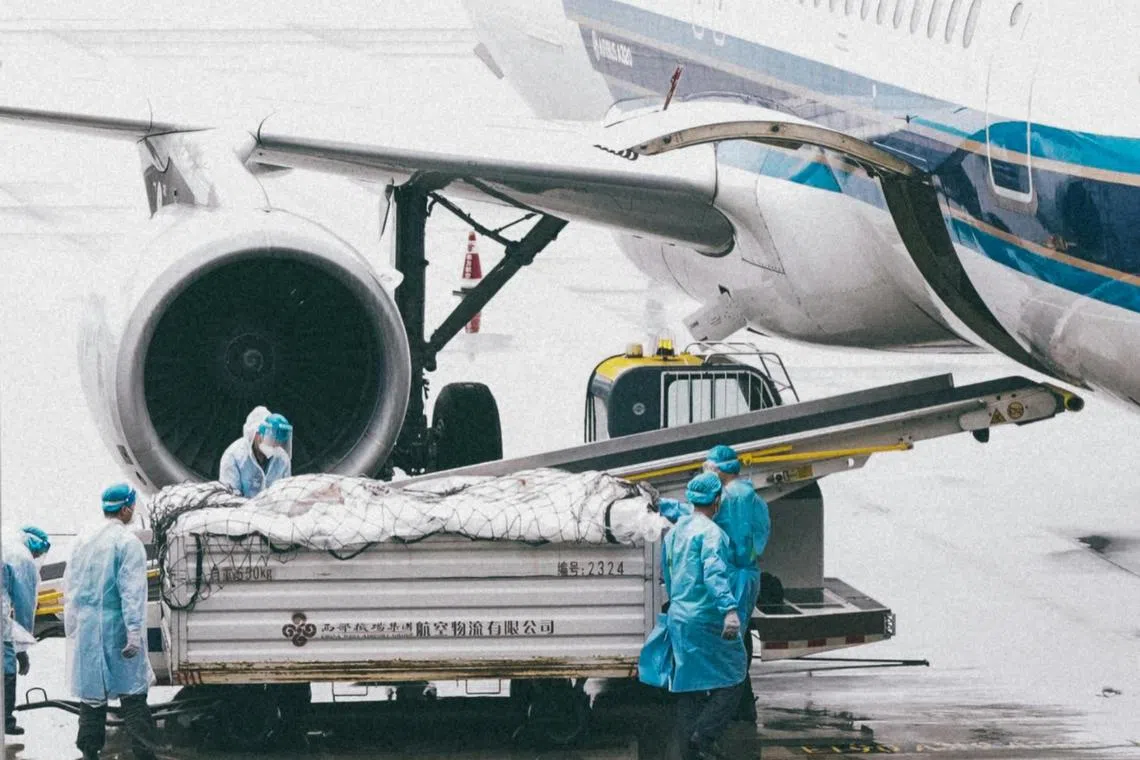 The air cargo market between Asia and North America has been stretched for the past two years.