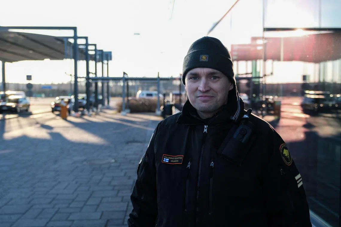 Border guard captain Jussi Vainkka said dozens of asylum seekers arrived at four Finnish border crossings with Russia that are set to close.