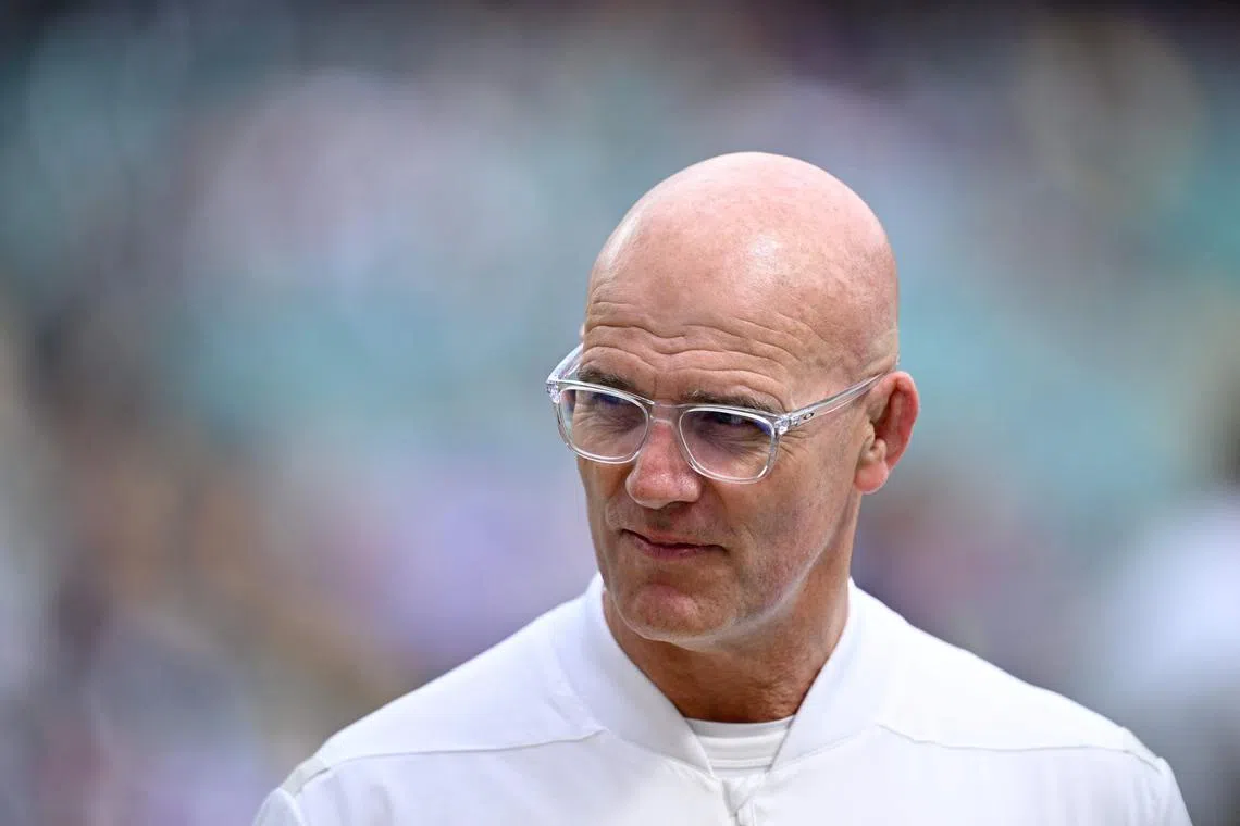 England women's national rugby coach John Mitchell.