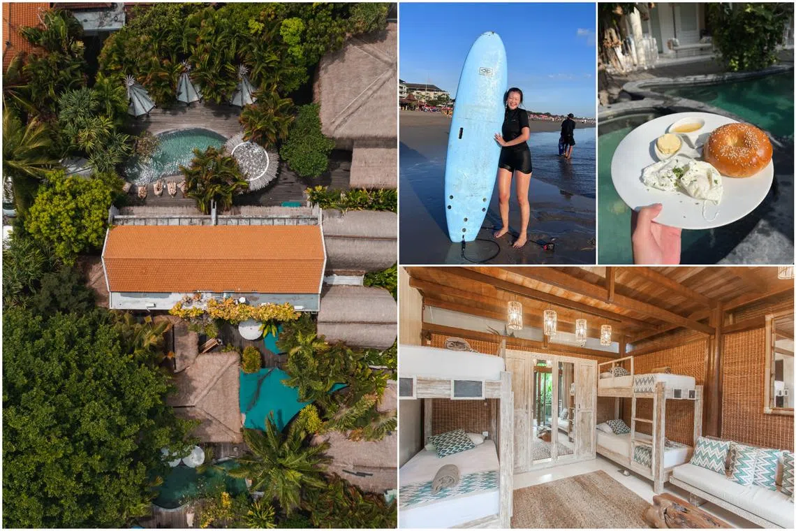 The writer and her travel companion embarked on a five-day surf camp in the beach resort area of Seminyak.