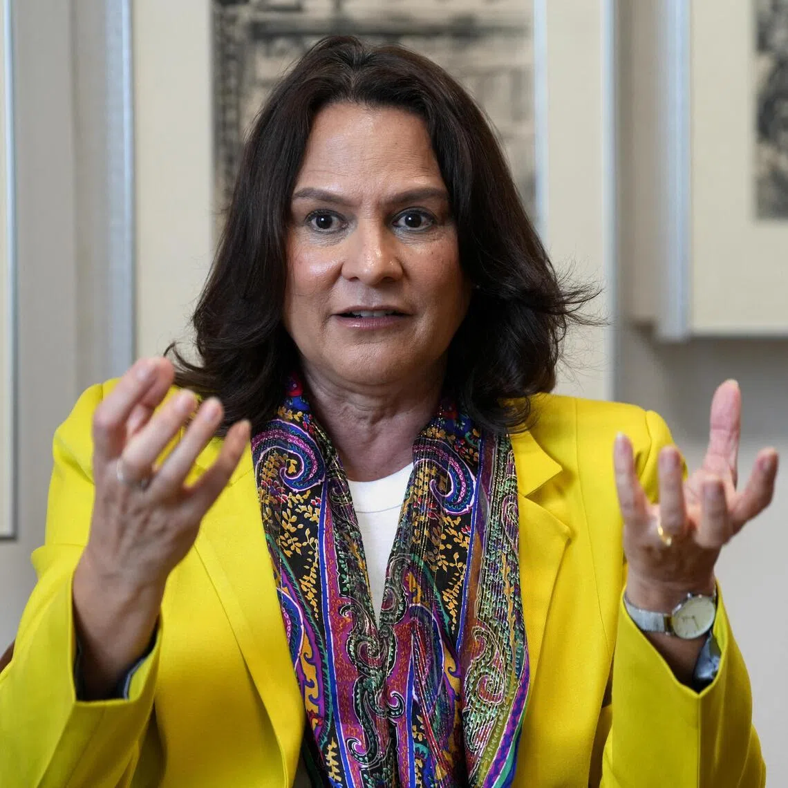 Ilya Espino de Marotta took over as the new administrator of the Panama Canal on Sept 7, the first woman ever to head the US-built canal authority.