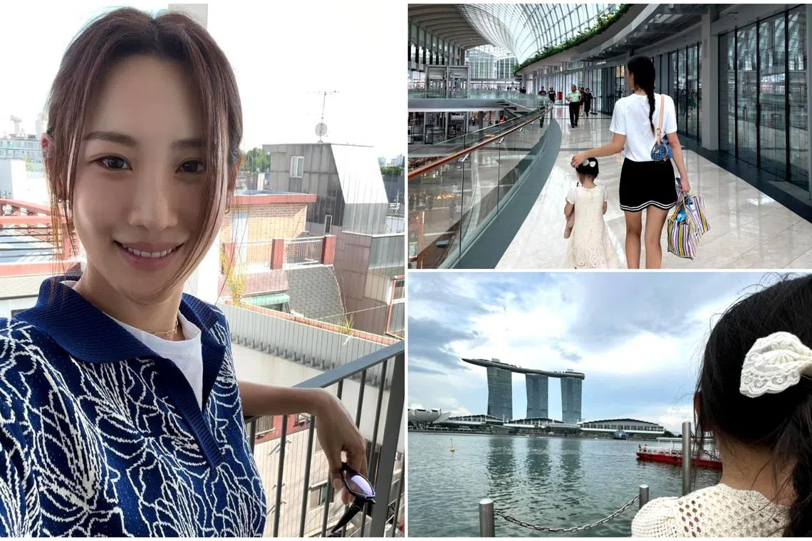 Claudia Kim shared several photos on Instagram of mother and daughter at various attractions.
