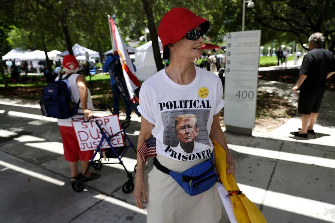 National opinion polls have long shown overwhelming support among Republicans for another Trump term.