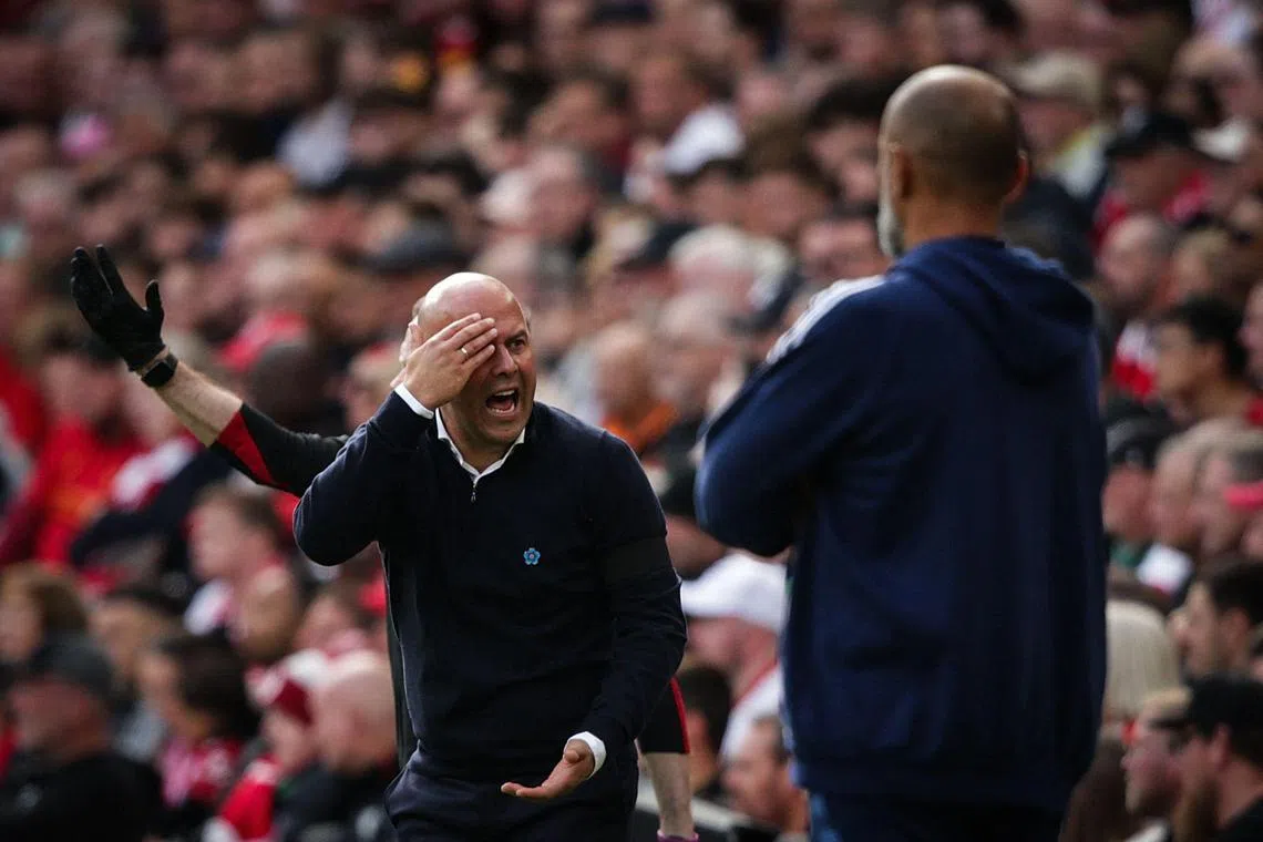 Liverpool manager Arne Slot was not a happy man during his side's 1-0 Premier League loss to Nottingham Forest.