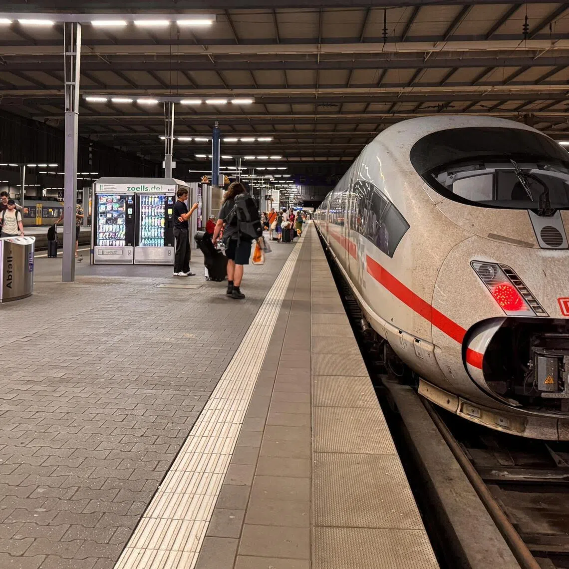 German rail operator Deutsche Bahn cancelled trains in Germany following a nationwide train radio outage. 