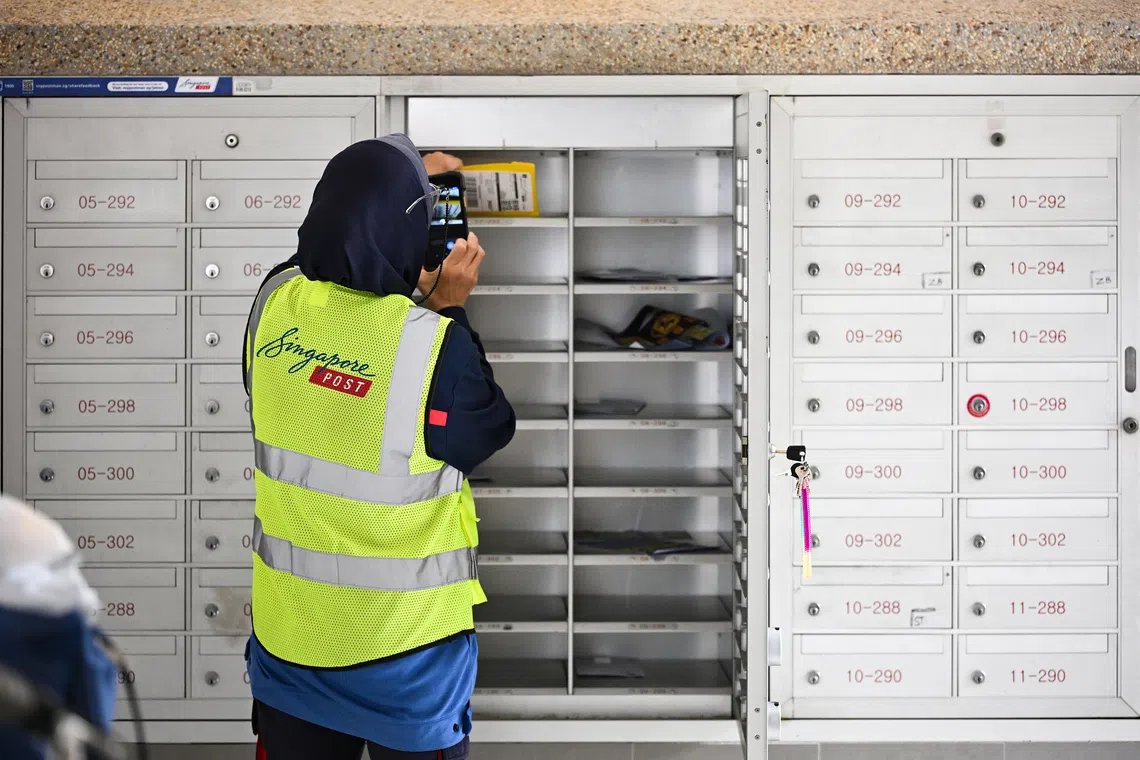 SingPost says revenue gains in its post office network and property assets segments largely counterbalanced a mixed performance in logistics and letters.