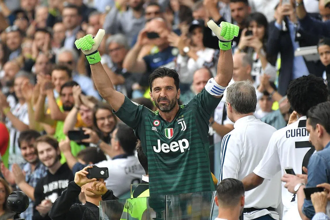 Former Italy captain Buffon, 44, has a record 176 caps for his country while also holding the record for Serie A matches played – 657, stretching back to 1995.