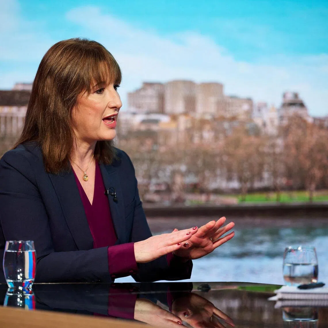 Britain's Chancellor of the Exchequer Rachel Reeves said a downgrade to productivity from the OBR was one of the biggest factors she had to contend with.