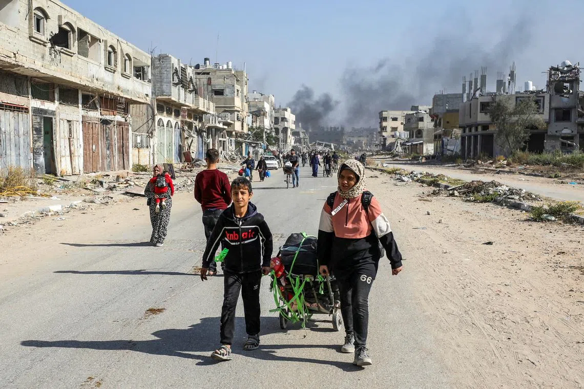 A UN-backed assessment at the weekend warned that famine was imminent in northern Gaza. 