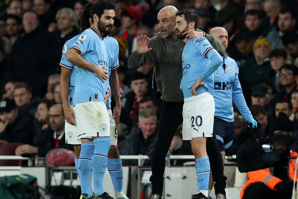 Football: Momentum comes first for Guardiola ahead of title race | The ...