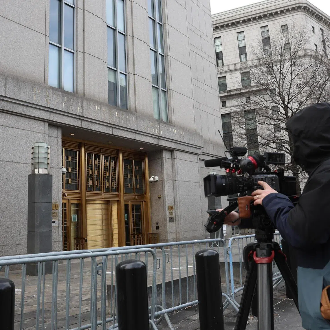 Federal District Court in Manhattan on Saturday, Jan. 3, 2026. President Nicol‡s Maduro of Venezuela and his wife, Cilia Flores, were flown to New York on Saturday to face an indictment charging them with cocaine trafficking and narco-terrorism crimes. (Jefferson Siegel/The New York Times)