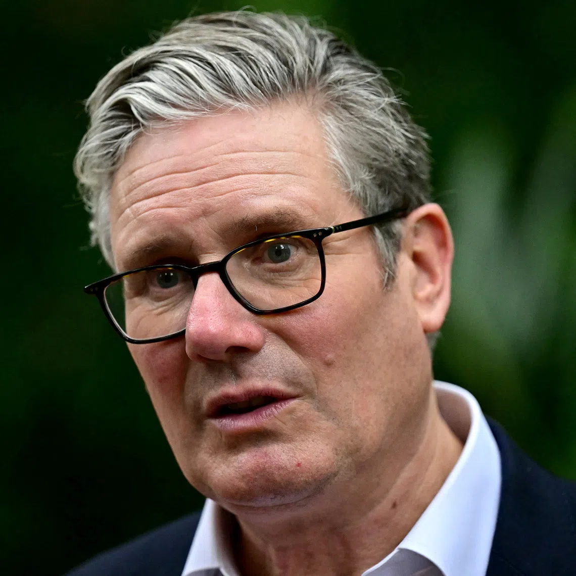 Britain's Prime Minister Keir Starmer meets with young Brazilian leaders from the British Council's Next Generation programme at Emilio Goeldi Museum in Belem, Para State, Brazil, November 6, 2025. Ben Stansall/Pool via REUTERS/File Photo