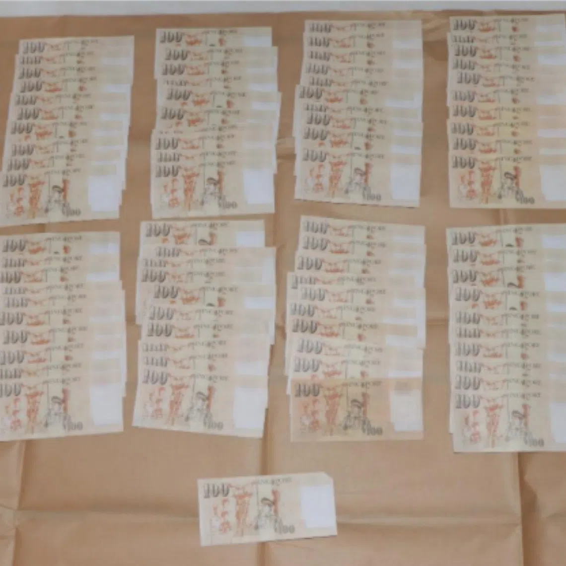 Courts documents show that the alleged offences took place at the Marina Bay Sands hotel between Aug 20 and 24.