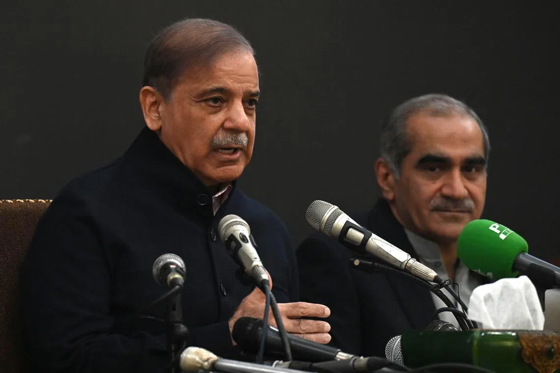 Former Pakistani prime minister Shehbaz Sharif has been named as the coalition candidate for next premier.