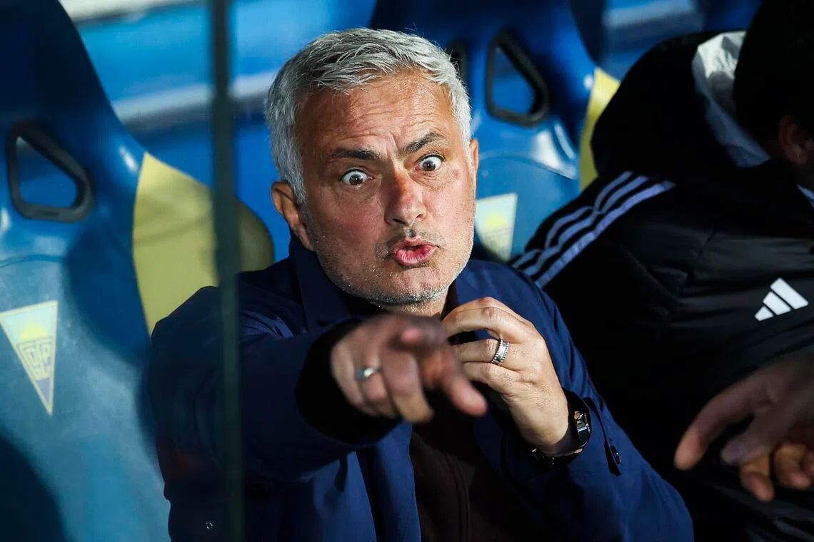 Jose Mourinho has led Benfica to an unbeaten season in the Portuguese Primeira Liga this season to finish third