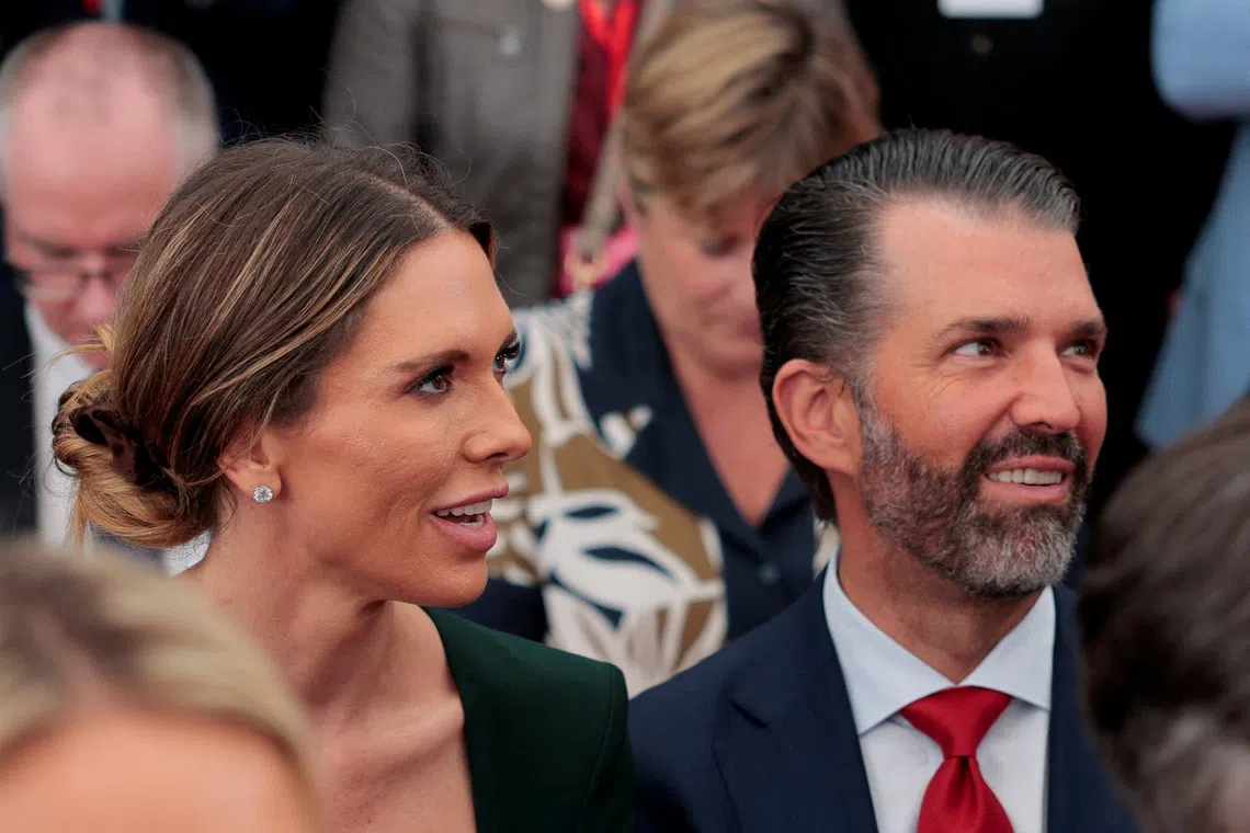 US Congress Democrats probe Russian oligarch financing of Trump Jr. wedding parties