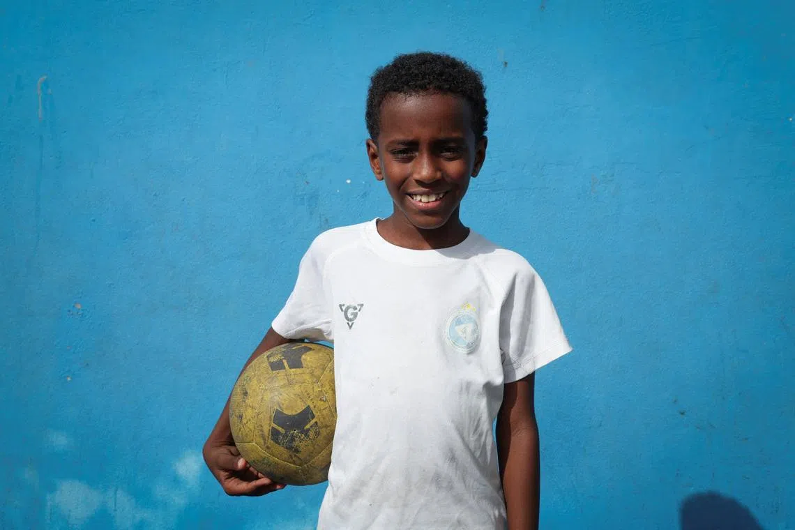 Marcelo Pereira Valera has been playing football since he was three and wants to be called up to the national team.